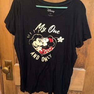 Torrid Disney Mickey and Minnie love tee